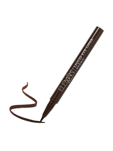 Brown Felt - Tip Liquid Eyeliner - vegan cosmetics - Eleman Beauty