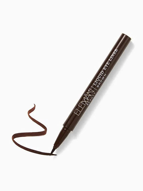Brown Felt - Tip Liquid Eyeliner - vegan cosmetics - Eleman Beauty