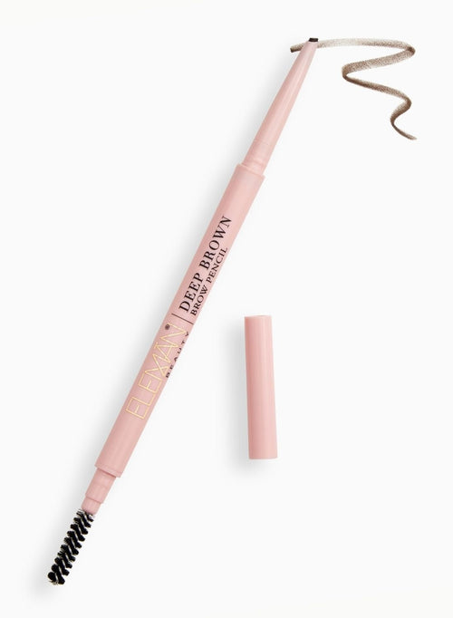 Deep Brown Brow Pencil - vegan cosmetics - Eleman Beauty