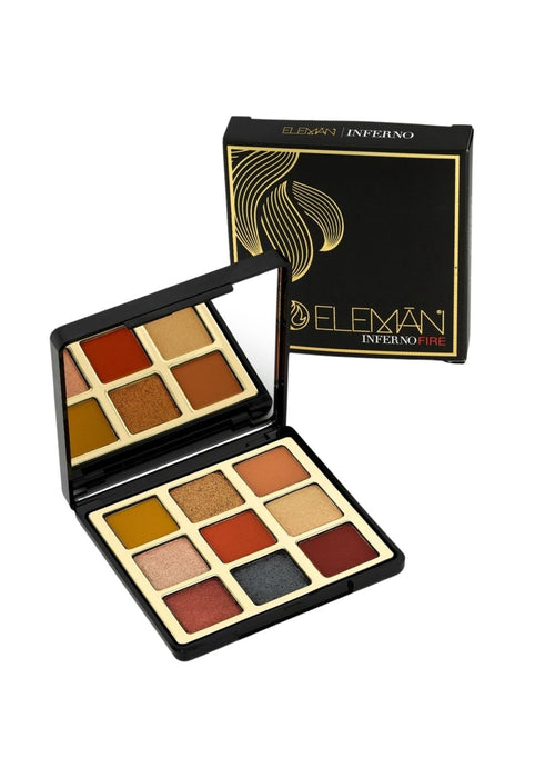 Inferno Eyeshadow Palette - vegan cosmetics - Eleman Beauty